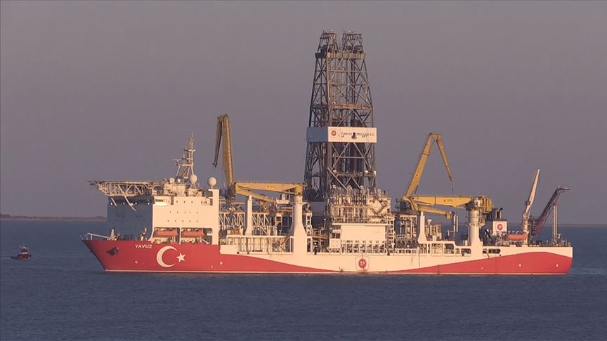 Doğu Akdeniz'deki 2. sondaj çalışmasını tamamlayan 'Yavuz' Mersin açıklarında