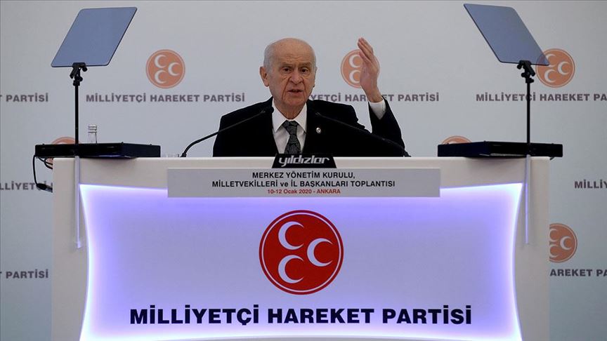 Bahçeli: Komşu coğrafyalardaki çözülmenin dayanacağı son sınır Türkiye'dir