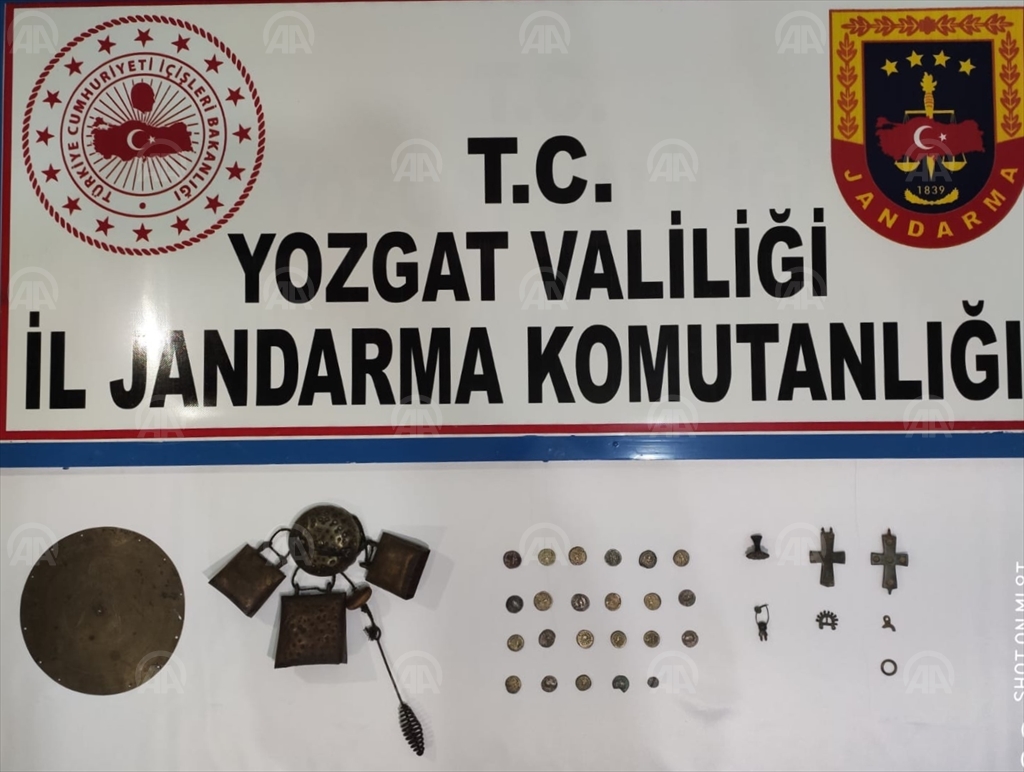 Yozgat'ta 31 parça tarihi eser ele geçirildi!