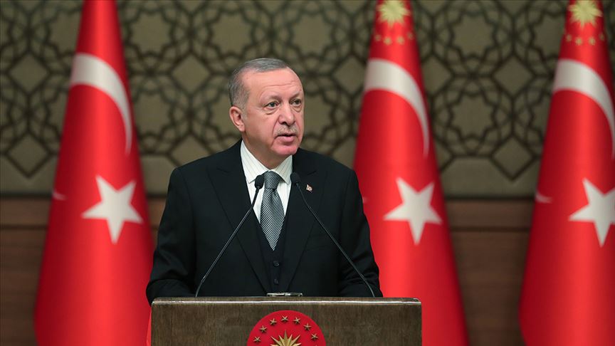 Cumhurbaşkanı Erdoğan Rauf Denktaş'ı andı
