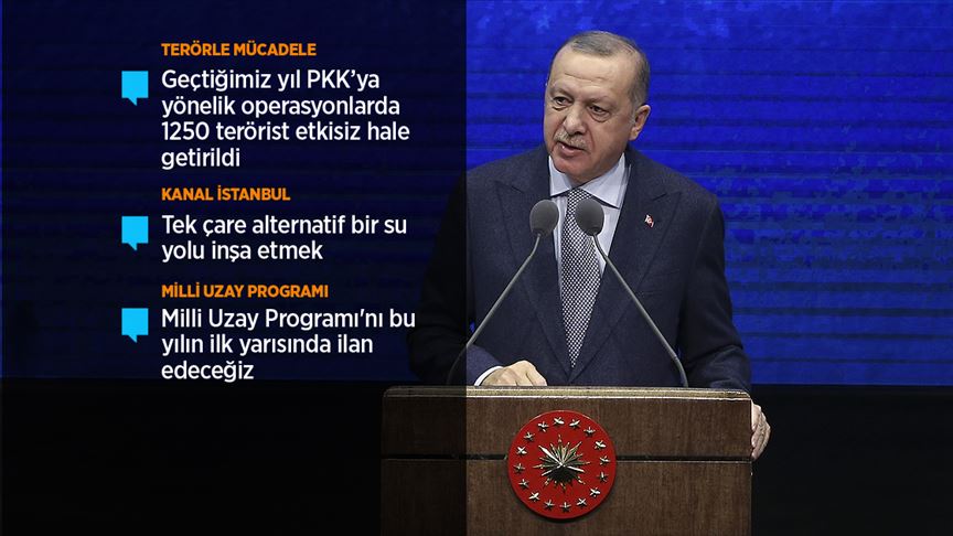 Cumhurbaşkanı Erdoğan: Yeni bir şahlanış döneminin kapılarını açıyoruz