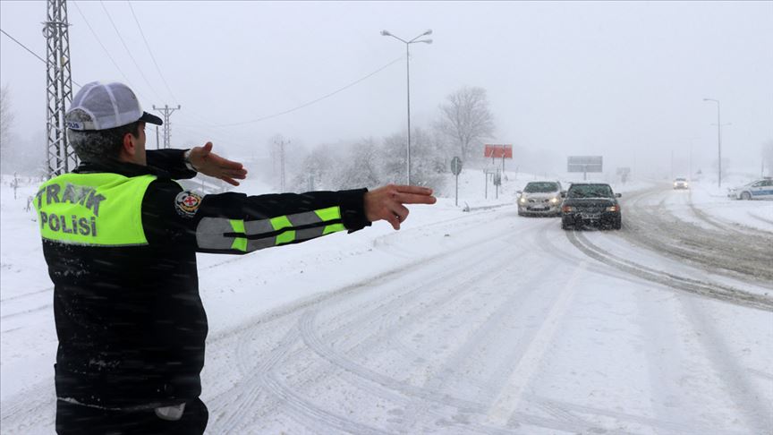 Yarıyıl tatilindeki trafik tedbirleri artırıldı