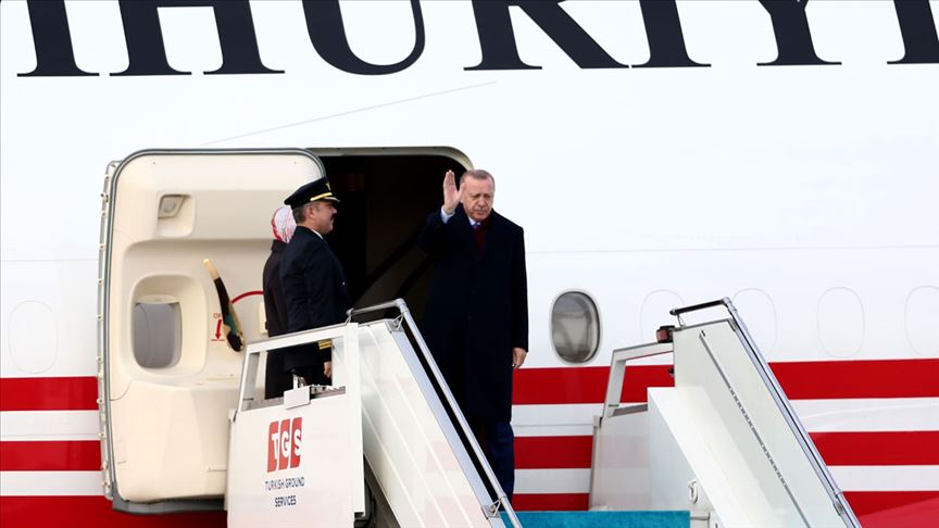 Cumhurbaşkanı Erdoğan Almanya'dan ayrıldı
