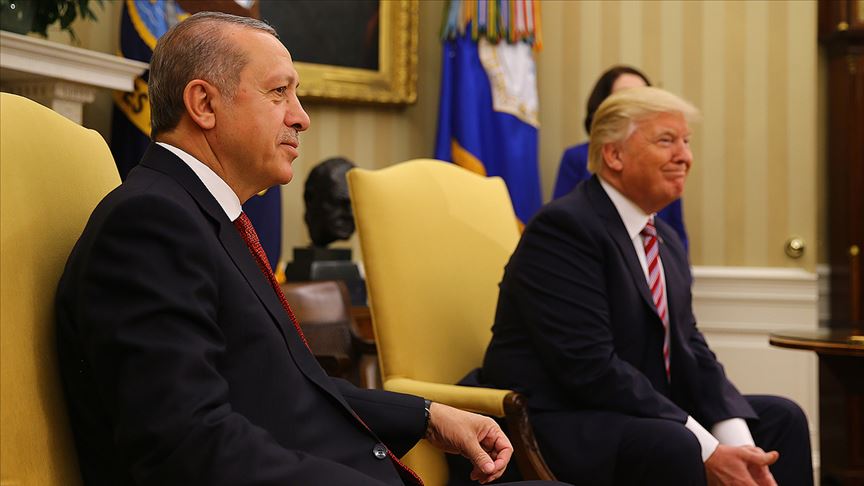 Trump'tan Cumhurbaşkanı Erdoğan'a Elazığ depremi için taziye telefonu