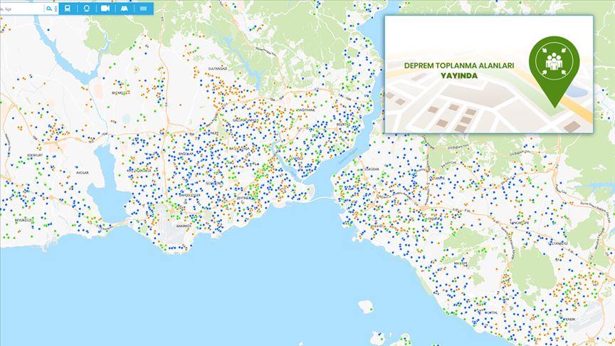 İBB toplanma ve geçici barınma alanlarını açıkladı!