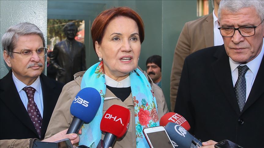 İYİ Parti Genel Başkanı Akşener'den İmamoğlu'nun Erzurum tatili açıklaması