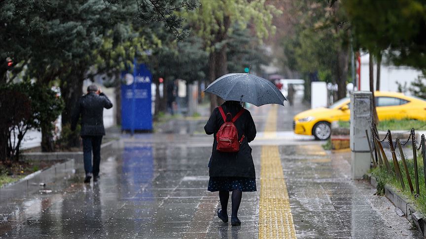 Meteoroloji'den 5 il için sağanak uyarısı