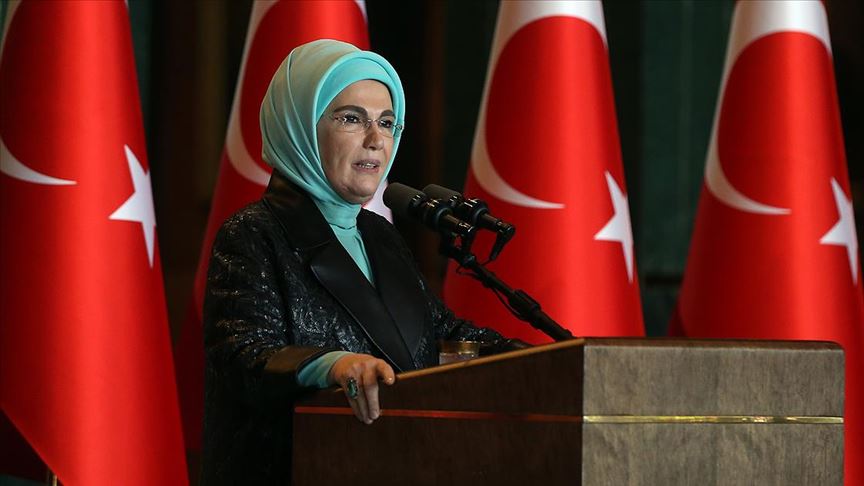 Emine Erdoğan'dan 'DAYANIŞMA' mesajı