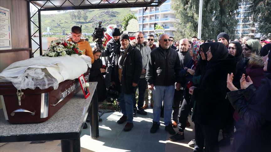 Uçak kazasında hayatını kaybeden Songül Bozkurt'un cenazesi defnedildi