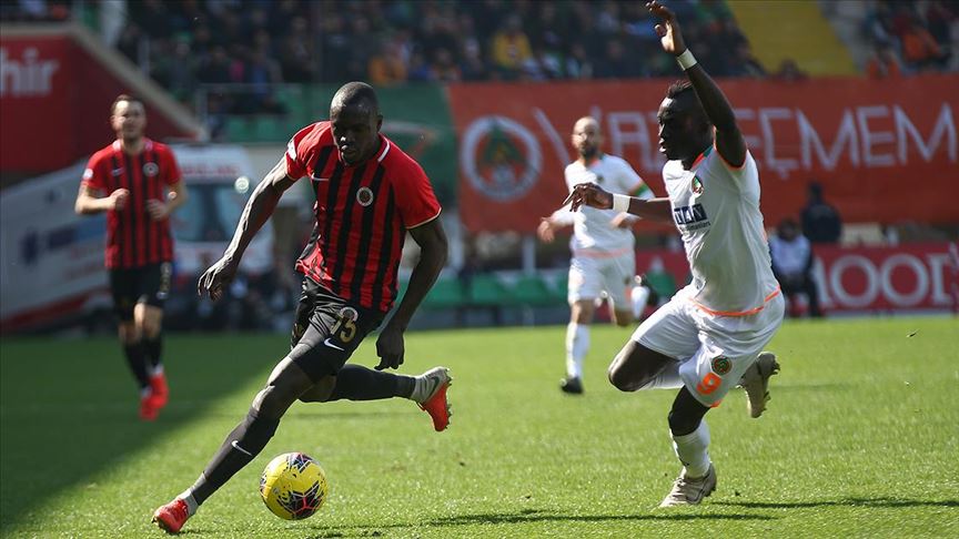 Gençlerbirliği, Alanyaspor'u deplasmanda 1-0 yendi