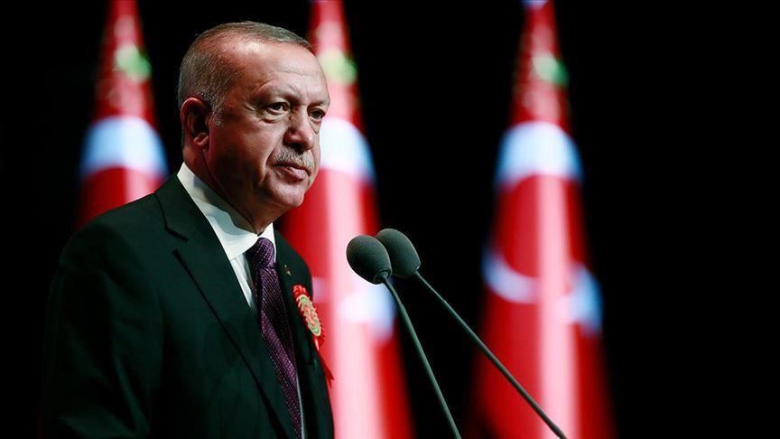 Erdoğan'dan Hanau'daki silahlı saldırıda hayatını kaybedenlerin ailelerine başsağlığı