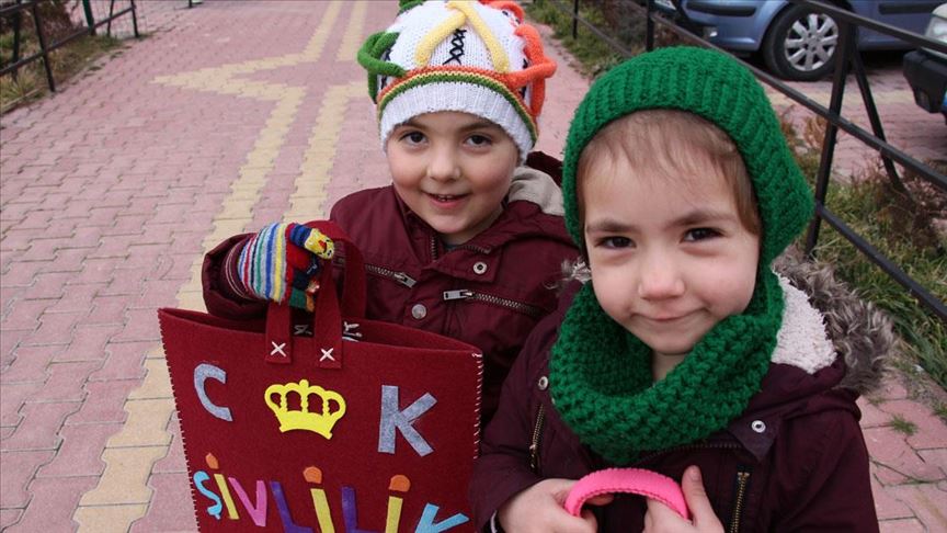 Konya'da çocukların üç aylar sevinci 'şivlilik'