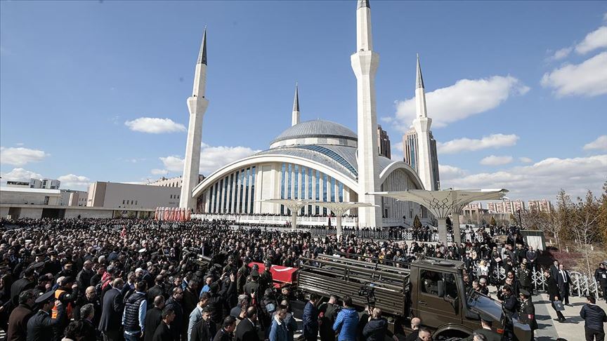 İdlib şehitleri Özdemir, Gülaştı ve Çankaya son yolculuklarına uğurlandı