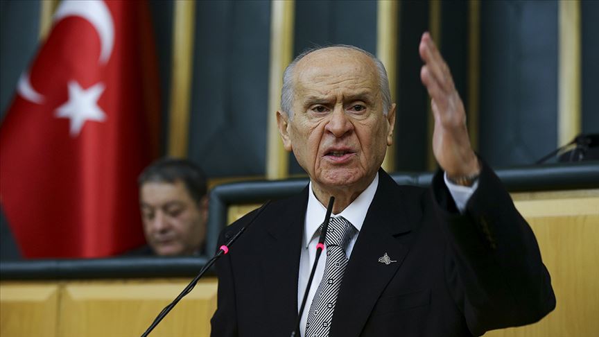 Bahçeli: Türk'ün bahar kalkanı sınırlarımıza set çekmiştir!