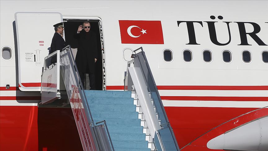 Cumhurbaşkanı Erdoğan Rusya'ya gitti!