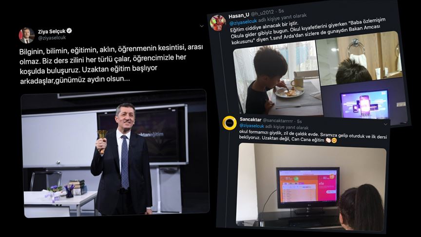 Sosyal medyadan 'uzaktan eğitim' manzaraları..