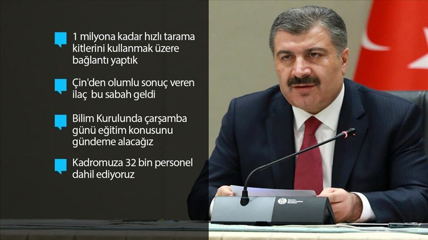 Koca: Yerli solunum cihazının seri üretimine başlıyoruz!