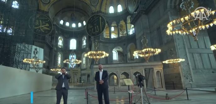 Ayasofya'nın akustiği ilk kez kayıt altına alındı