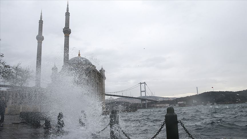 Marmara Bölgesinde fırtına bekleniyor...