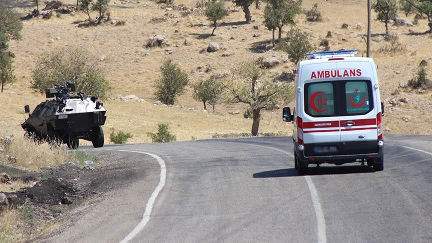 PKK'lı teröristlerce tuzaklanan patlayıcı infilak etti: 1 işçi şehit oldu