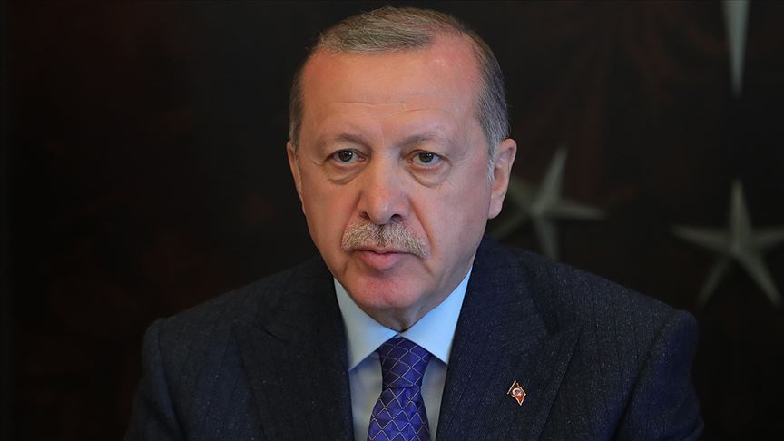 Cumhurbaşkanı Erdoğan'dan şehit ailelerine başsağlığı