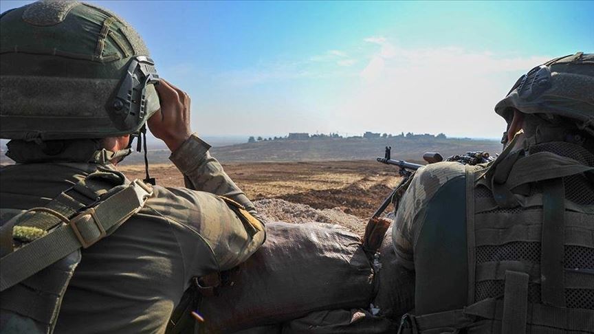 Barış Pınarı bölgesine sızma girişiminde bulunan 3 PKK/YPG'li terörist etkisiz hale getirildi