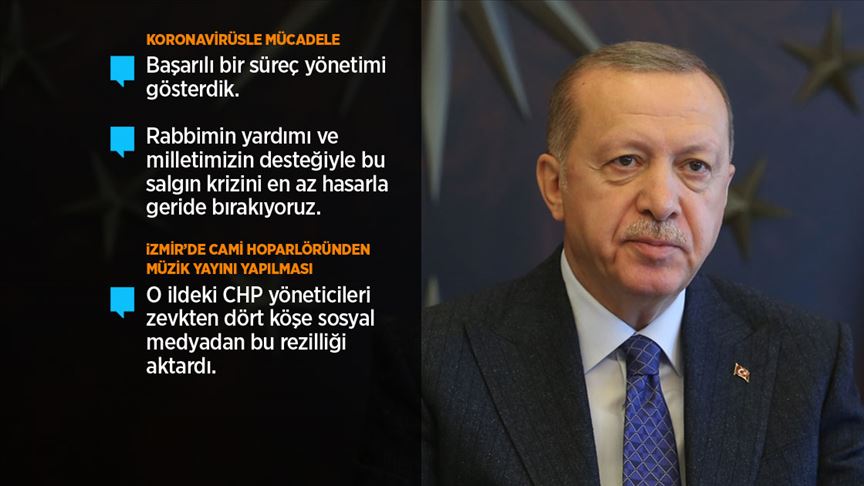 Cumhurbaşkanı Erdoğan: En küçük bir ihmal salgının yeniden hortlamasına yol açabilir