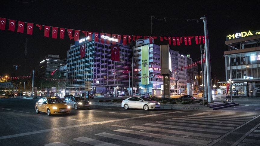 Türkiye genelindeki 4 günlük sokağa çıkma kısıtlaması sona erdi