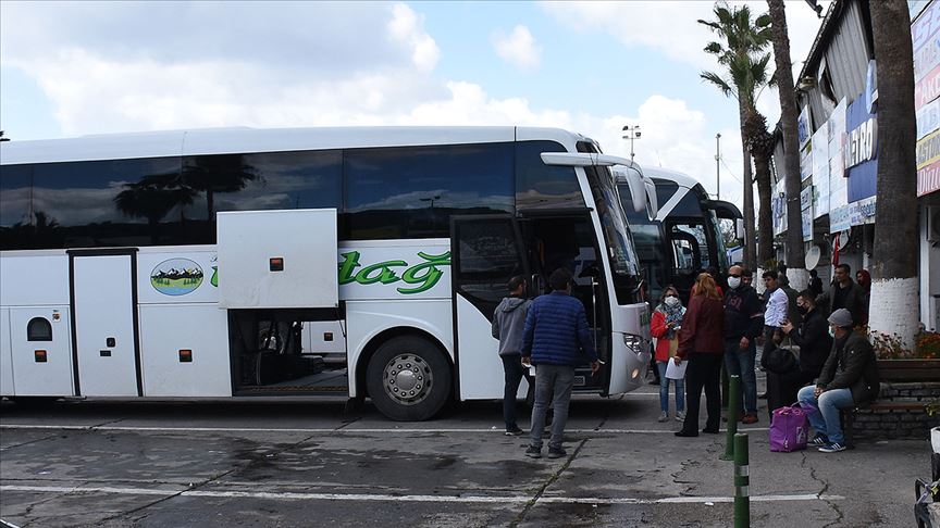 Şehirler arası otobüsler sefere hazır bekliyor!