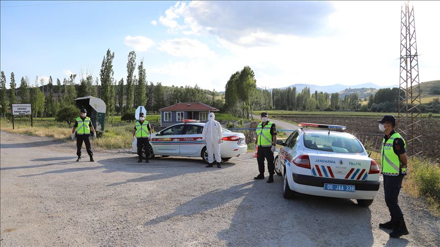 Ankara'nın Çubuk ilçesinde bir mahalle karantinaya alındı