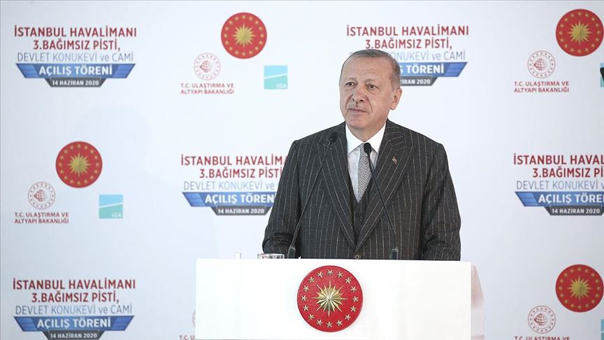 Cumhurbaşkanı Erdoğan: Ülkemizin dört bir yanını eserlerle donattık