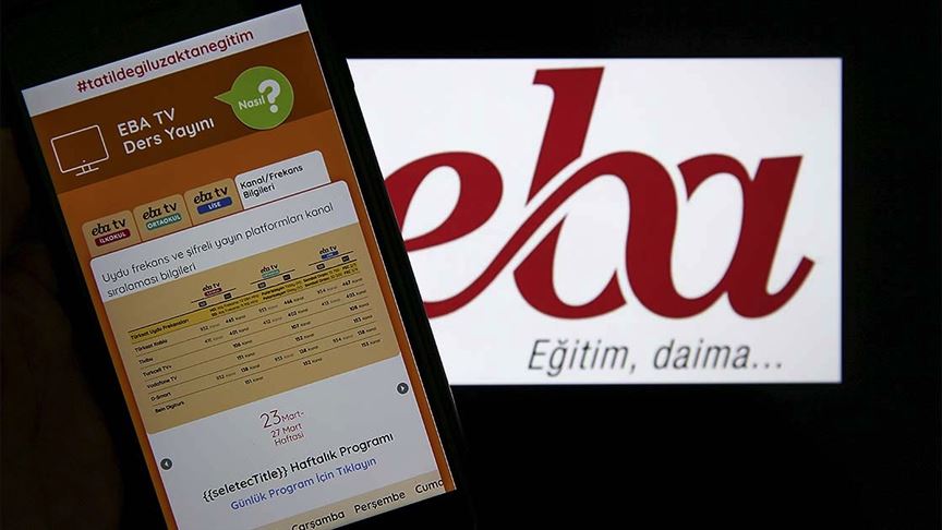 MEB'in dijital eğitim platformu EBA 7/24 öğrencilerin kullanımına açıldı