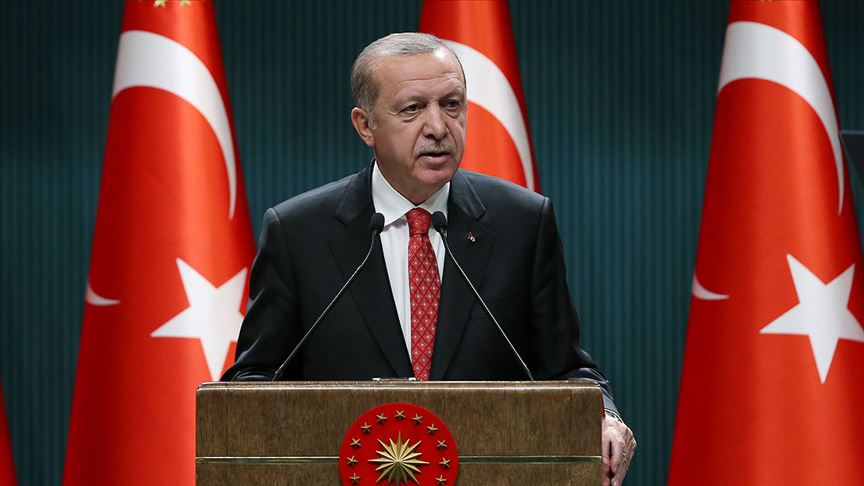 Cumhurbaşkanı Erdoğan'dan Pençe-Kaplan Operasyonu şehidinin ailesine başsağlığı mesajı