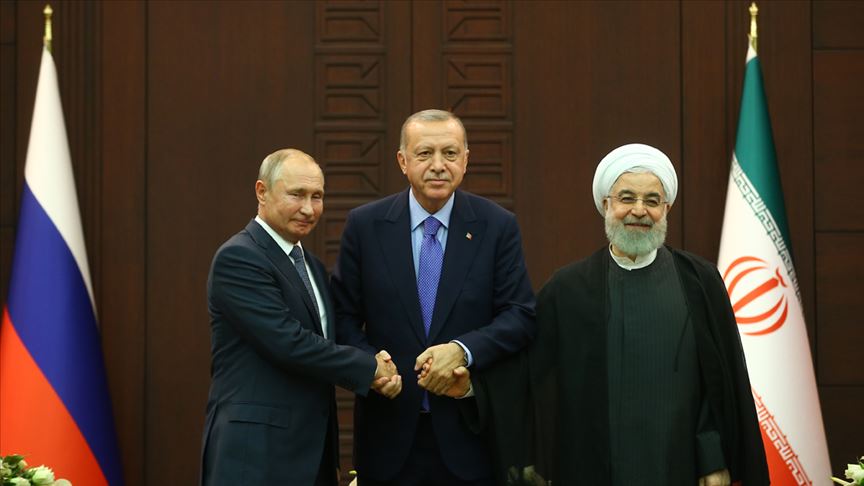 Cumhurbaşkanı Erdoğan, Putin ve Ruhani yarın Suriye'yi görüşecek