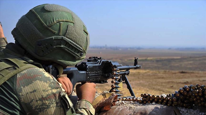 Barış Pınarı bölgesinde 2 PKK/YPG'li terörist etkisiz hale getirildi