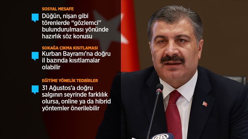 Sağlık Bakanı Koca: Anadolu'da birinci dalga halen devam ediyor