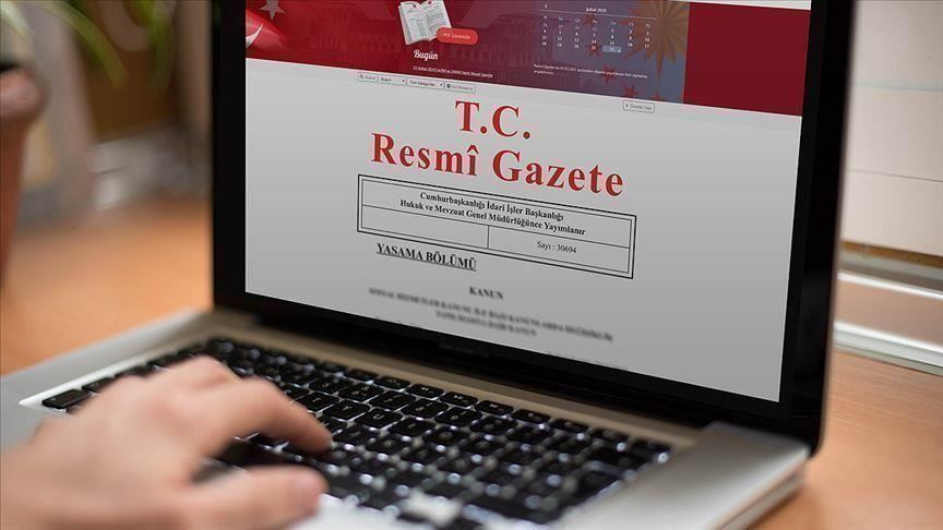 YÖNETMELİKLER RESMİ GAZETE'DE..