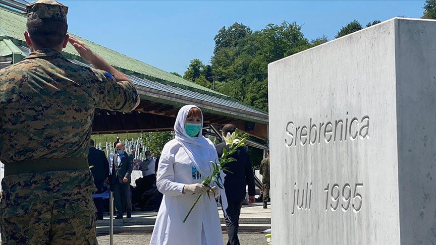 Dünya liderleri, Srebrenitsa Soykırımı Anma Töreni'ne video mesajlarla katıldı