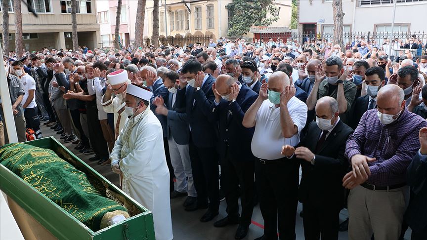 İçişleri Bakanı Soylu'nun kayınpederi Metin Dinç'in cenazesi Samsun'da defnedildi