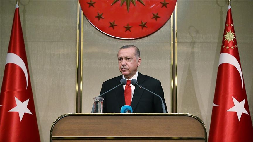 Cumhurbaşkanı Erdoğan: Milletimiz 15 Temmuz'da tarihe altın harflerle geçecek bir zafer kazandı