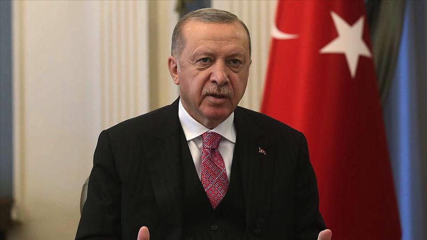 Erdoğan: Ada'da kalıcı çözüm ancak Kıbrıs Türkü'nün eşit statüsünün kabulüyle mümkün