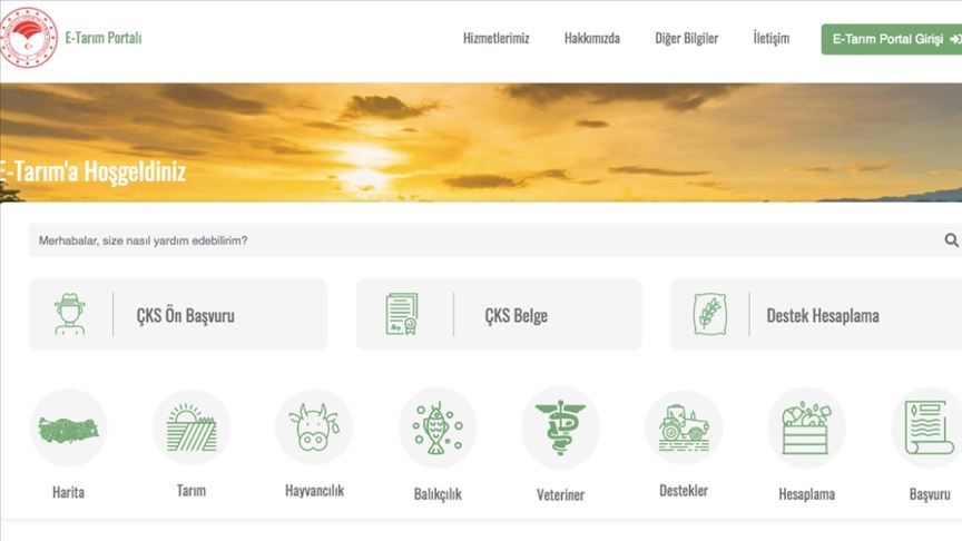 e-Tarım portalı yarın tanıtılacak!