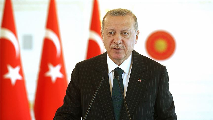 Cumhurbaşkanı Erdoğan 'Hasat Bayramı'nı kutladı