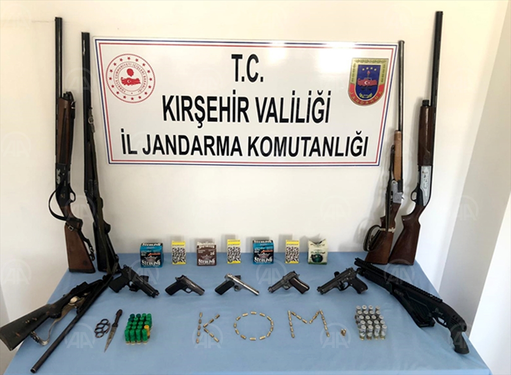 Kırşehir'de silah ticareti operasyonu: 6 Gözaltı
