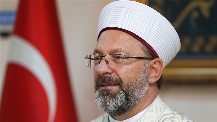 Diyanet İşleri Başkanı Erbaş'tan Müslüman dini liderlere 'Ayasofya' mektubu