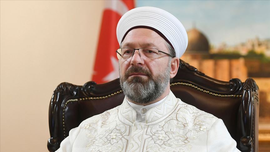 Diyanet İşleri Başkanı Erbaş'tan Kurban Bayramı mesajı