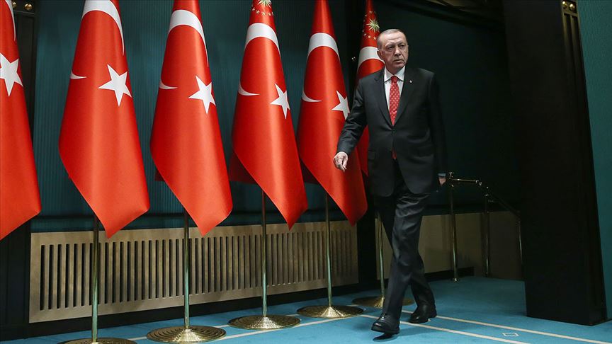 Cumhurbaşkanı Erdoğan, liderlerle bayramlaştı!