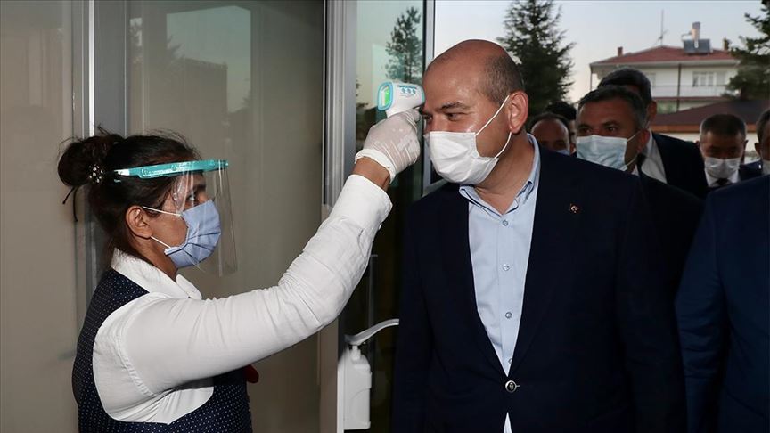 İçişleri Bakanı Süleyman Soylu 'düğün salonu' denetimine katıldı