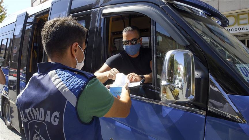 'Ankara'da Kovid-19 denetimleri'