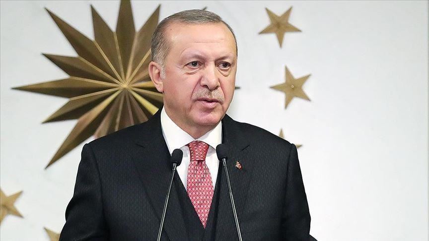 Cumhurbaşkanı Erdoğan, şehit Türk Kızılay personelinin ailesine başsağlığı diledi